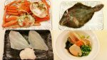 カワハギ、セイコ蟹、あん肝